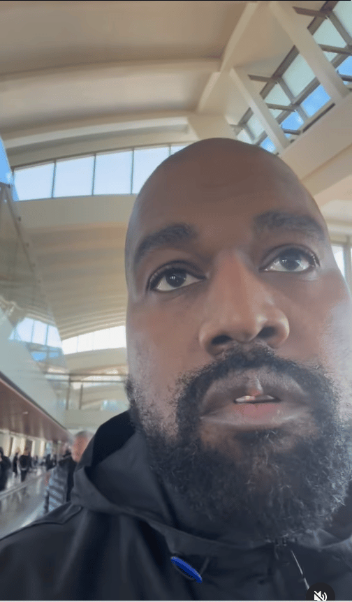 Kanye West's Fans Alarmed By 'Growth' On His Upper Lip After Getting Titanium Teeth