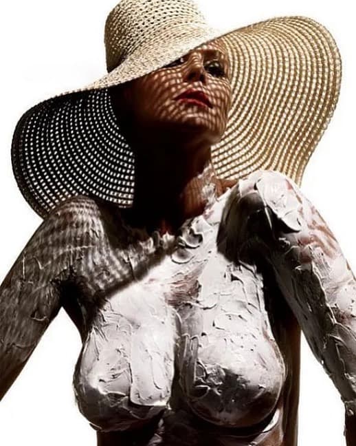 Heidi Klum poses for Allure magazine