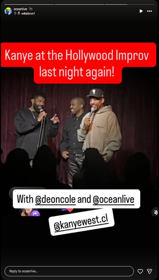 Dean Cole, Kanye West and Ocean Glapion