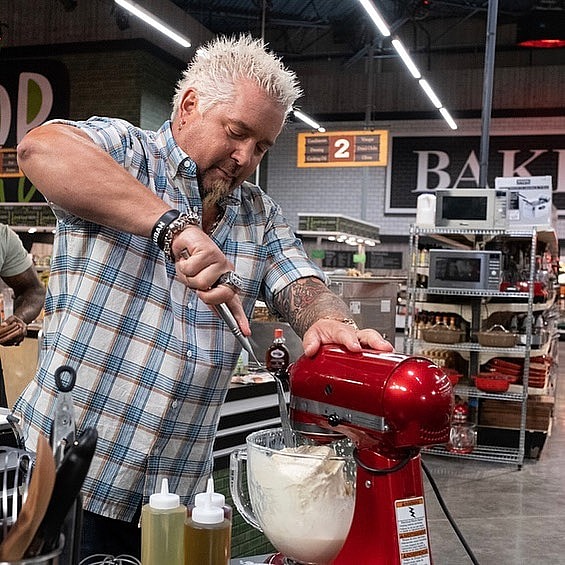 Guy Fieri on the Food Network
