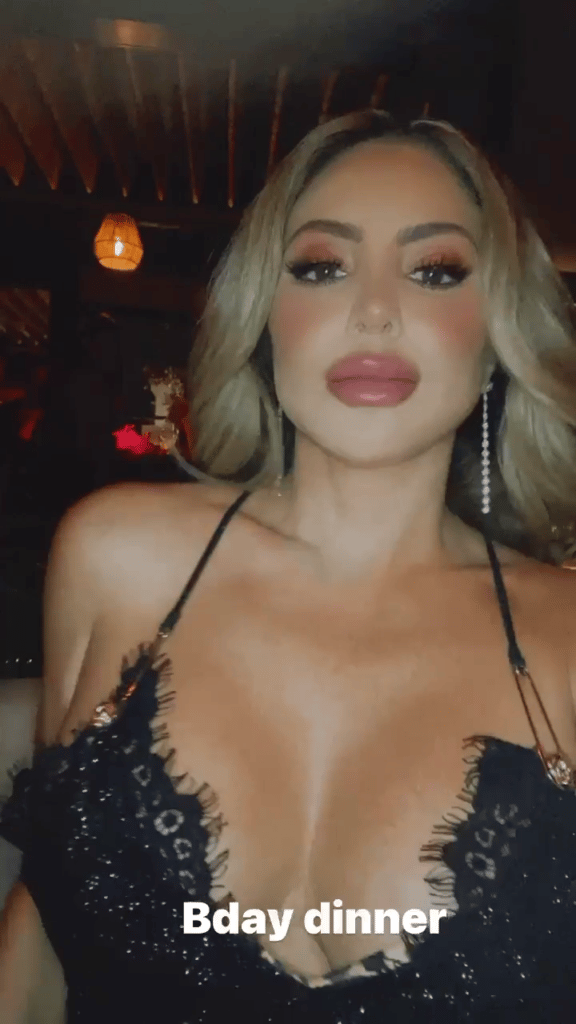 Larsa Pippen's birthday selfie.