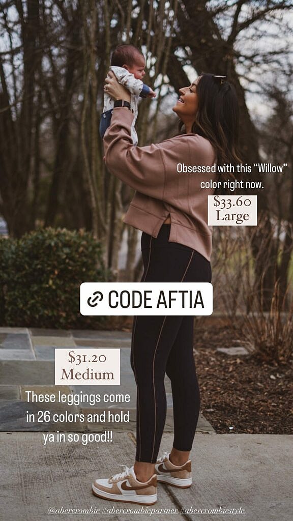 Tia Booth Instagram Story photo