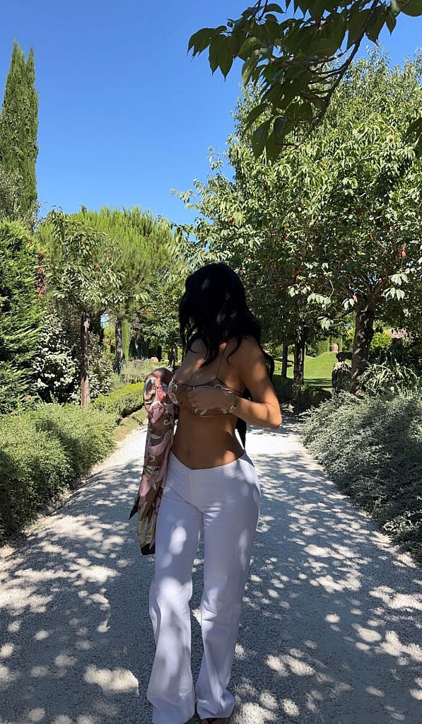 Kylie Jenner poses for the camera.