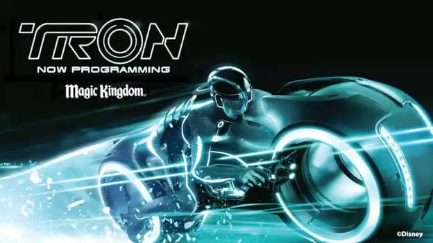 TRON Lightcycle / Run at Disney World