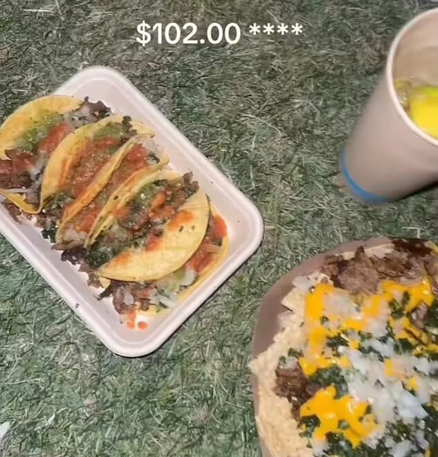 Food at Coachella