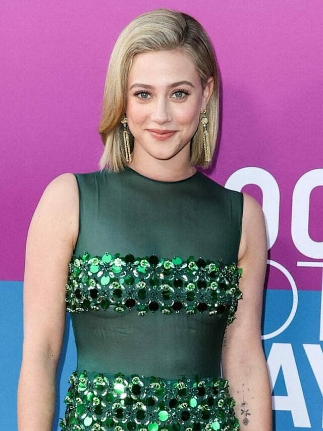 Kim Kardashian and Lili Reinhart