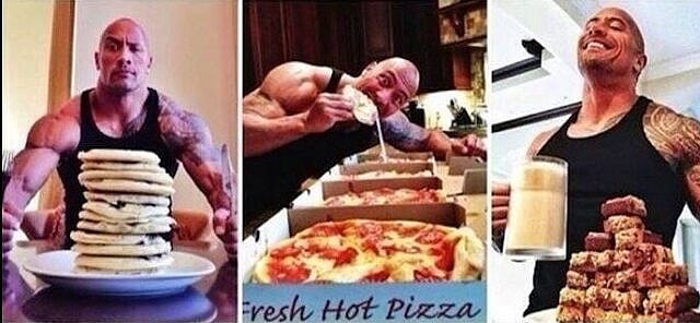 Dwayne Johnson's Cheat Meal Sunday