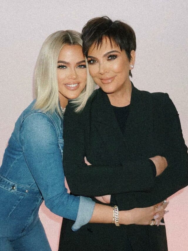 Khloe Kardashian and Kris Jenner