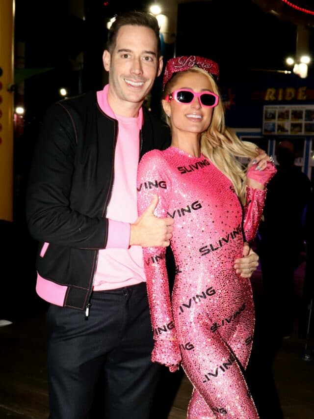 Paris Hilton and Carter Reum