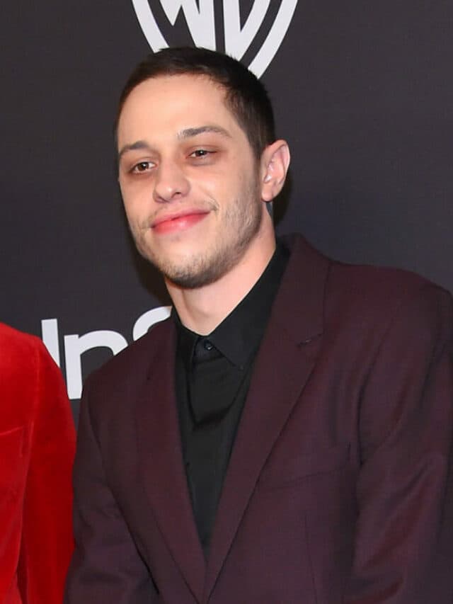 Machine Gun Kelly and Pete Davidson at the 20th Annual InStyle and Warner Bros. Golden Globe after party