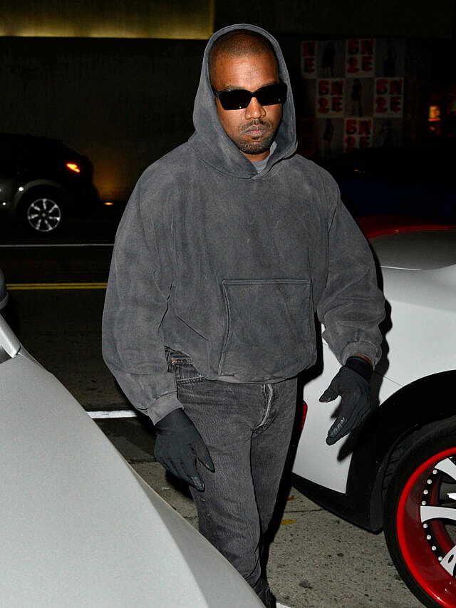 Kanye "Ye" West sighted in Los Angeles