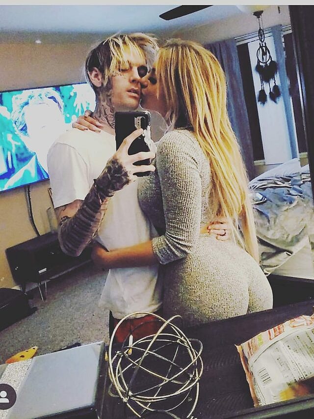 Aaron Carter Melanie Martin