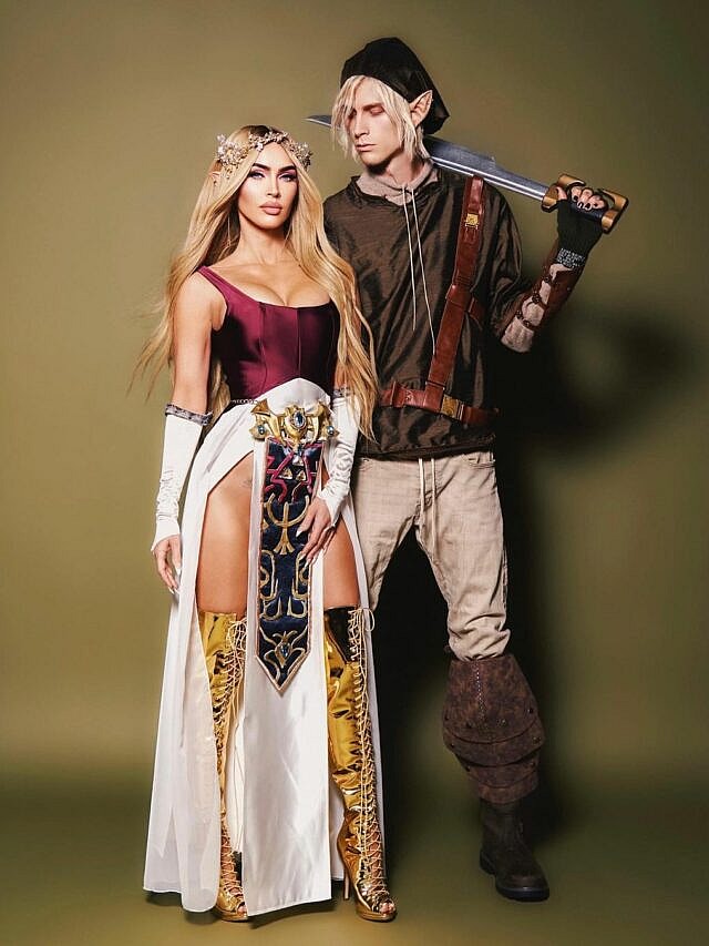 Megan Fox with Machine Gun Kelly in happier times