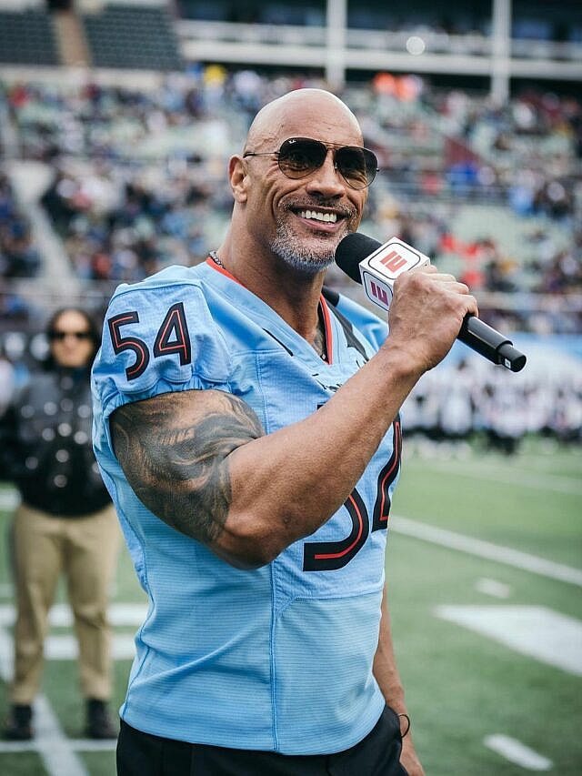 Dwayne Johnson in a big giver to SAG-AFTRA foundation