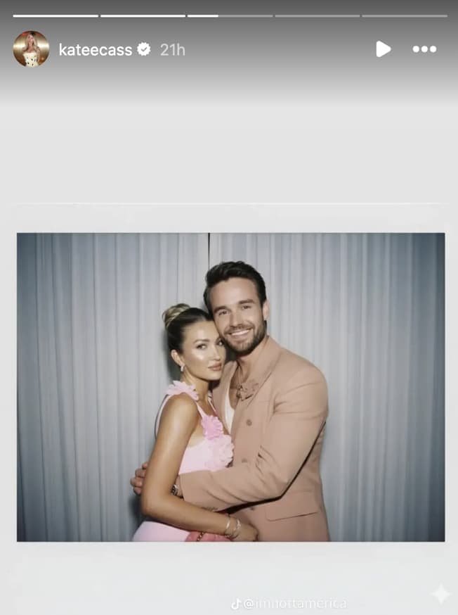 Kate Cassidy posts AI-generated images of herself and Liam Payne