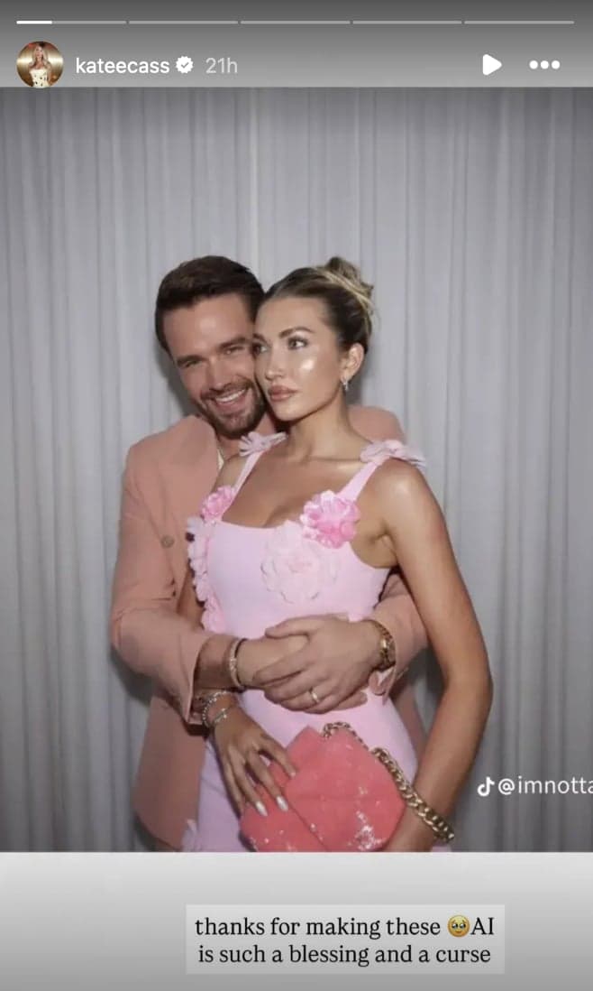 Kate Cassidy and Liam Payne AI Images
