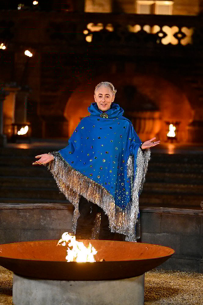 Alan Cumming on "The Traitors." 