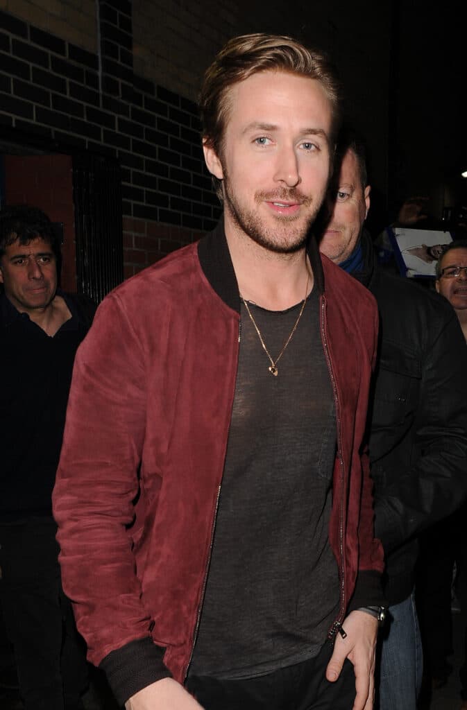 Ryan Gosling joins fellow quot Lost River quot actor Matt Smith and his girlfriend Lily James for a night out at The Arts Club in Mayfair