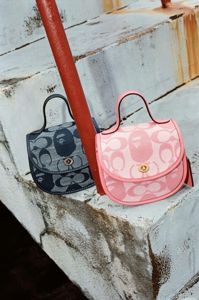 BAPE x Coach campaign
