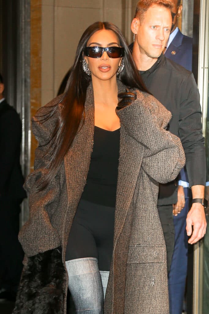 Kim Kardashian in sunglasses