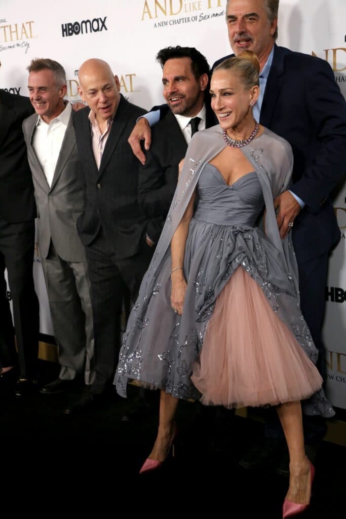 Chris Noth with "And Just Like That' Cast