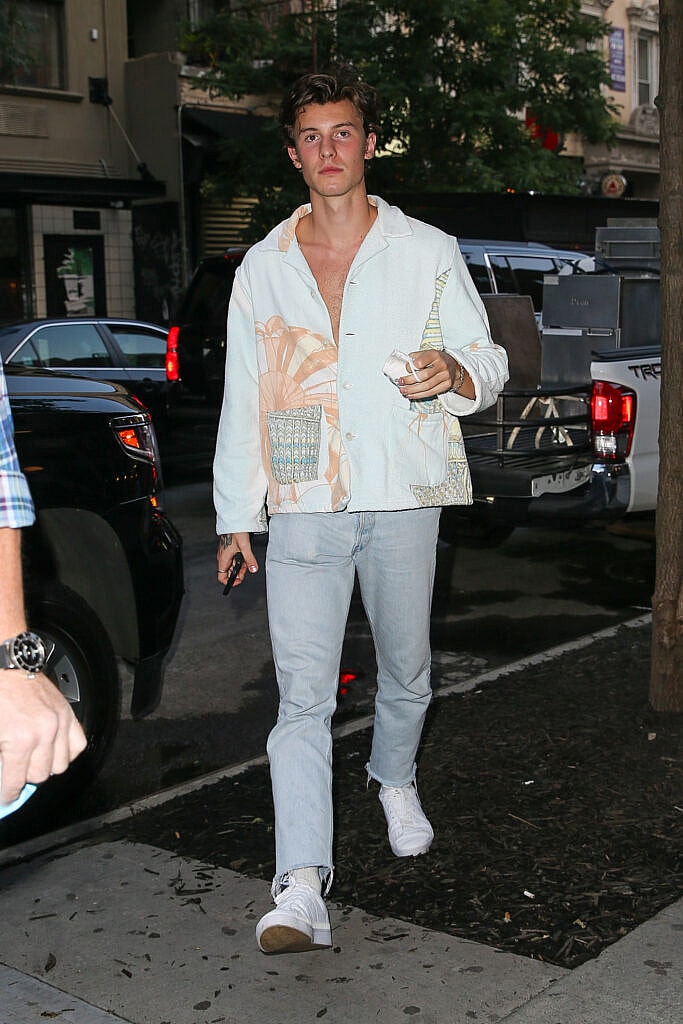 Shawn Mendes was spotted out and about in New York City