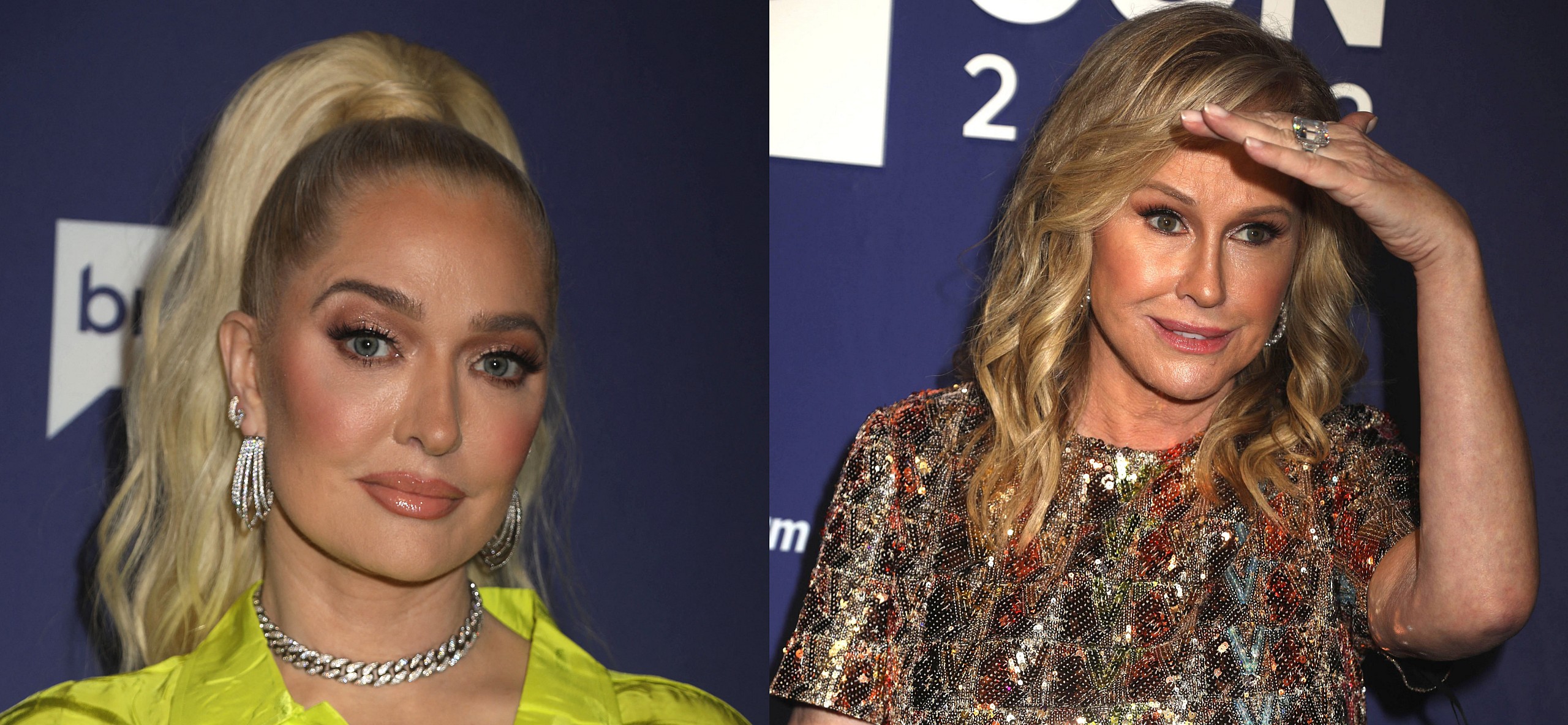 Erika Jayne and Kathy Hilton at BravoCon