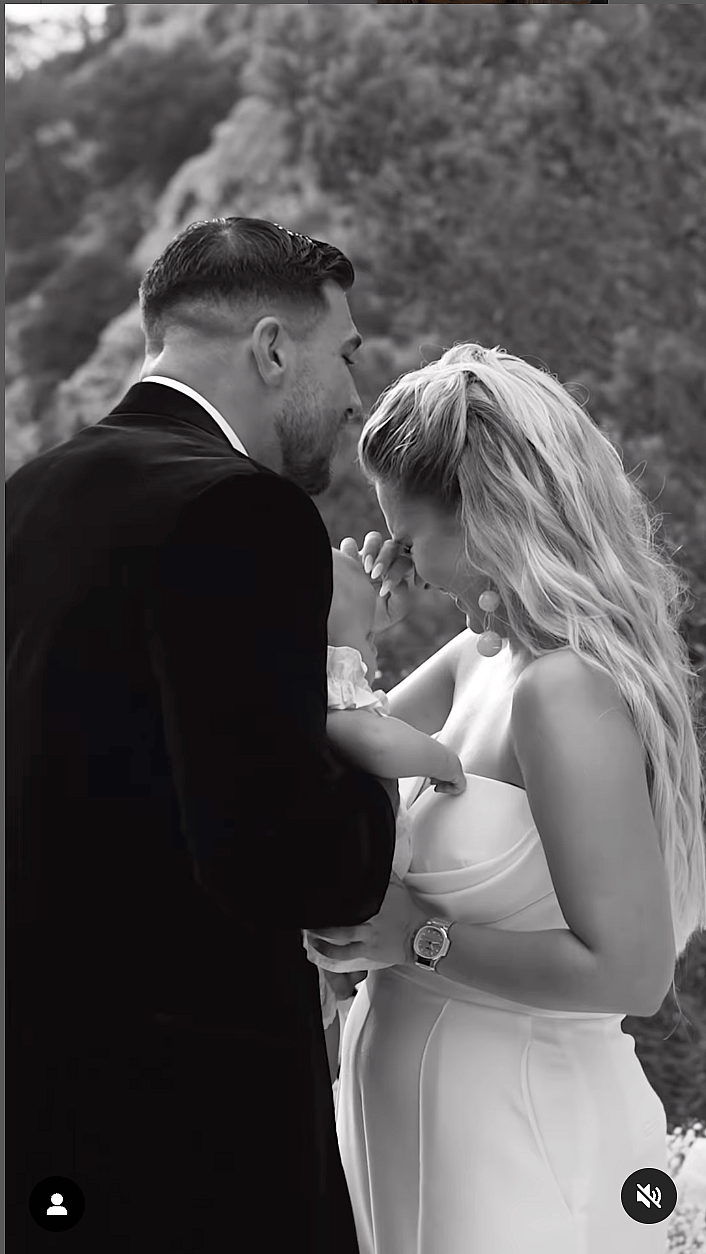 Tommy Fury Dresses Baby Bambi To Twin With Mum Molly-Mae Hauge In Engagement Video