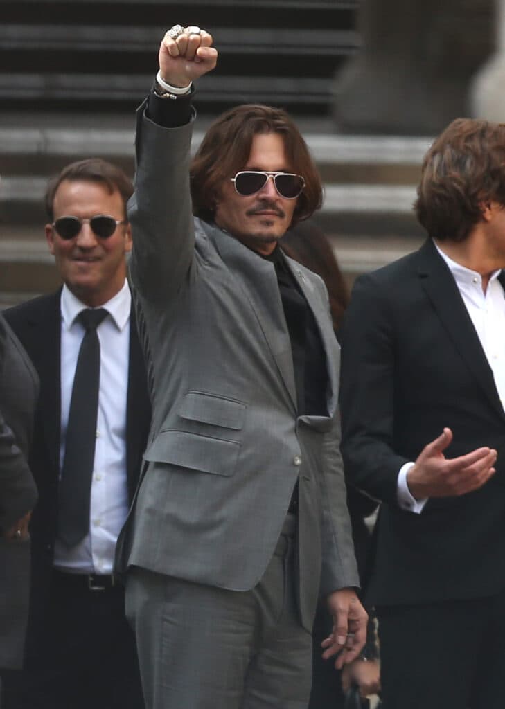 Johnny Depp Leaves Court In London On Final Day Of Trial