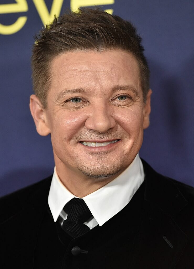 Jeremy Renner at the Hawkeye Premiere