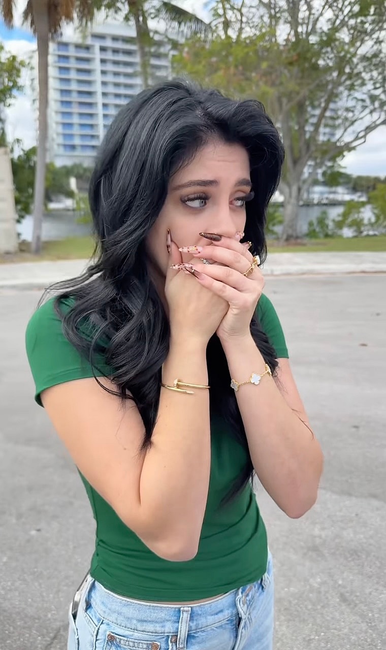 Camilla Araujo shocked