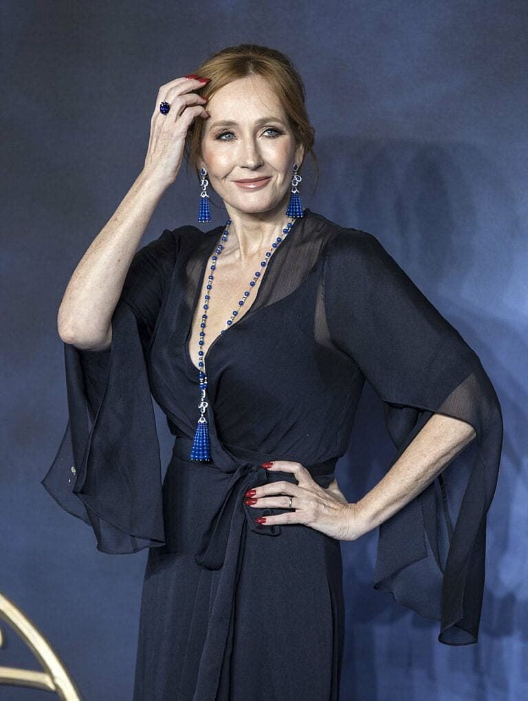 JK Rowling at The Crimes of Grindelwald London premiere