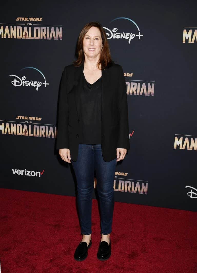 Kathleen Kennedy at the Premiere Of Disney+'s "The Mandalorian" - Arrivals