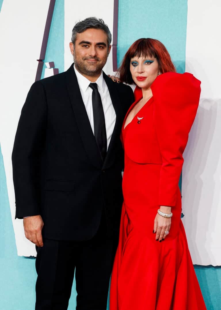 Michael Polansky and Lady Gaga at the
