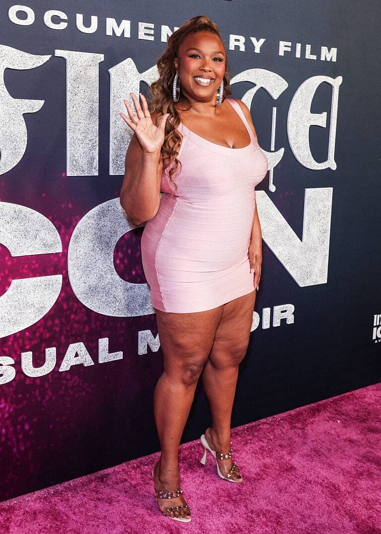 Lizzo at the Los Angeles World Premiere Of 'Infinite Icon: A Visual Memoir'