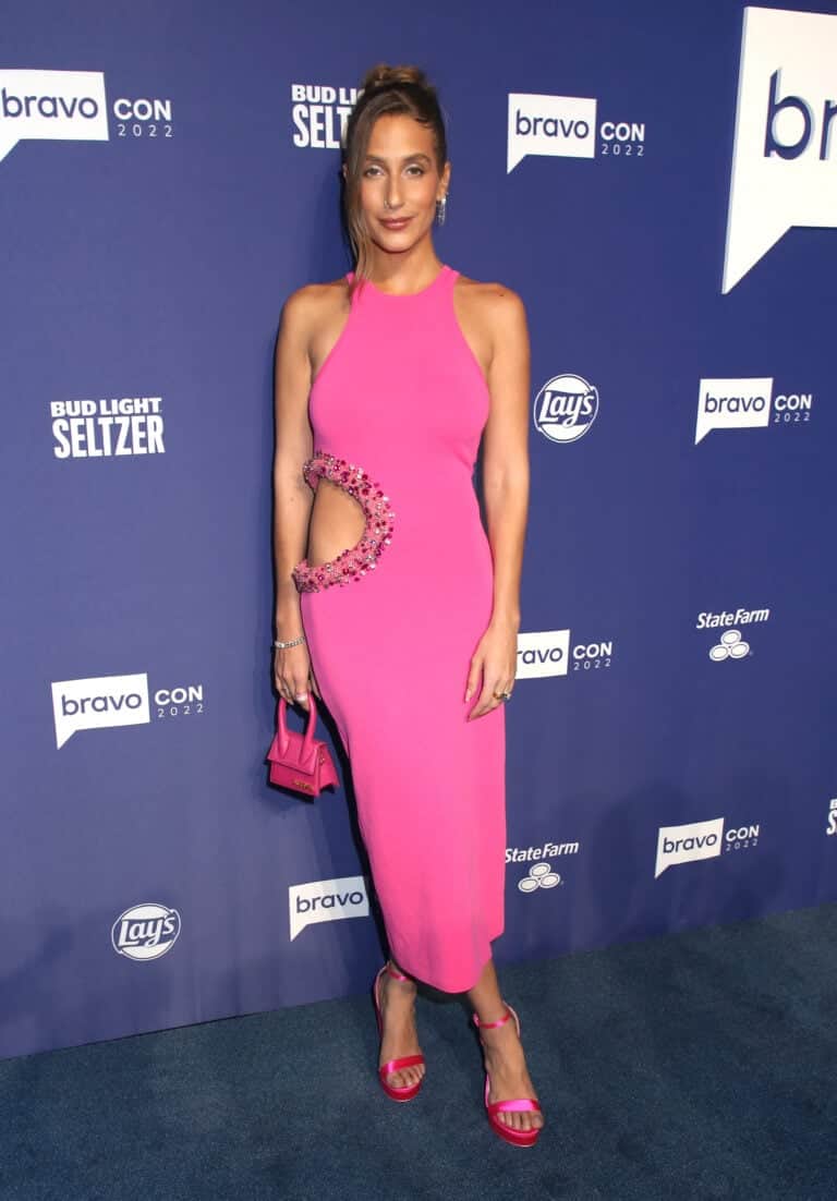 Amanda Batula on the red carpet.