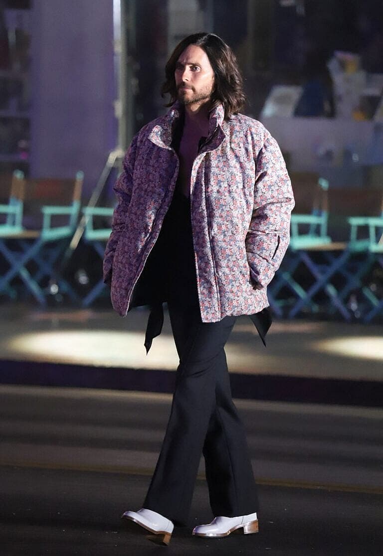 Star studded celebs attend the Gucci runway fashion show for new line