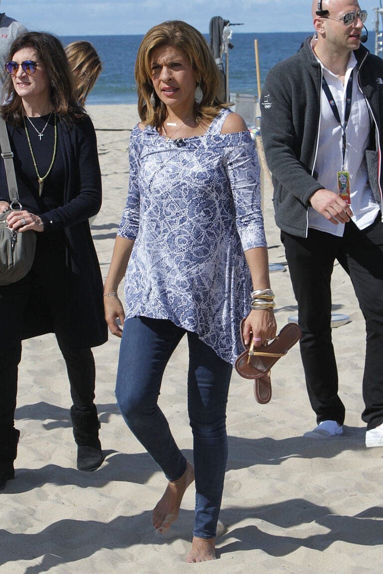 Today with Kathie Lee and Hoda shoots on Venice Beach With Mel B as a guest