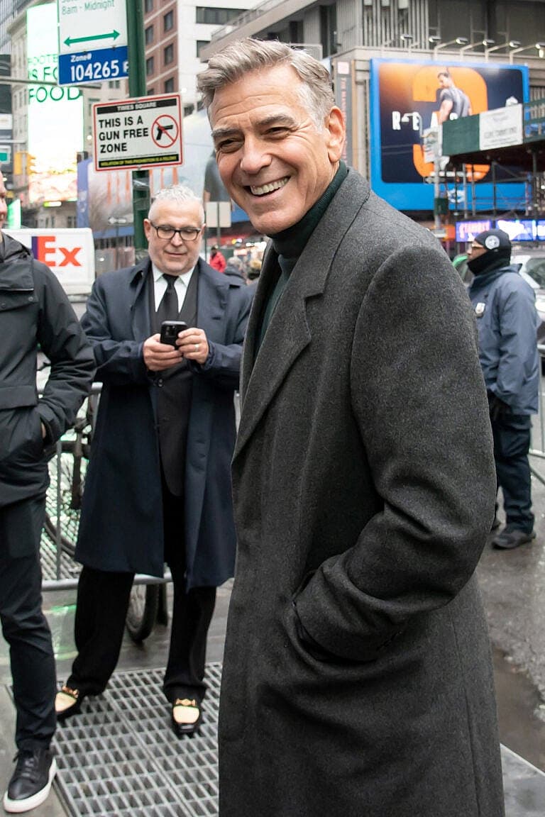 George Clooney At Meet the Cast Of