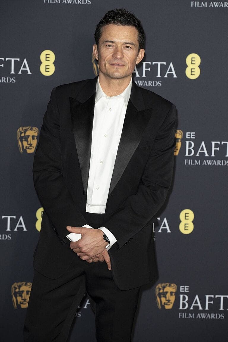 Orlando Bloom at Bafta Film Awards 2025