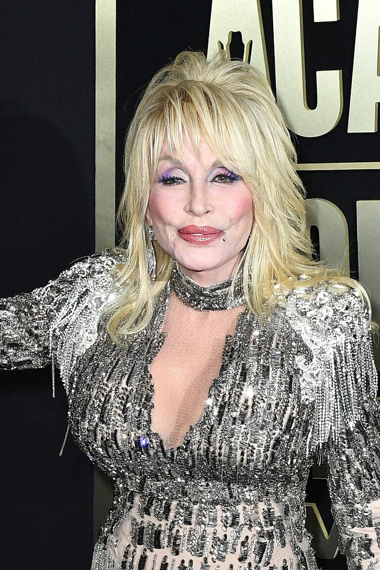 Dolly Parton at the 58th Annual Academy of Country Music Awards