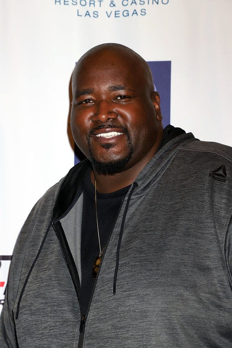 Quinton Aaron at "Raising The Stakes" For Cerebral Palsy Celeb Poker Tournament - Las Vegas