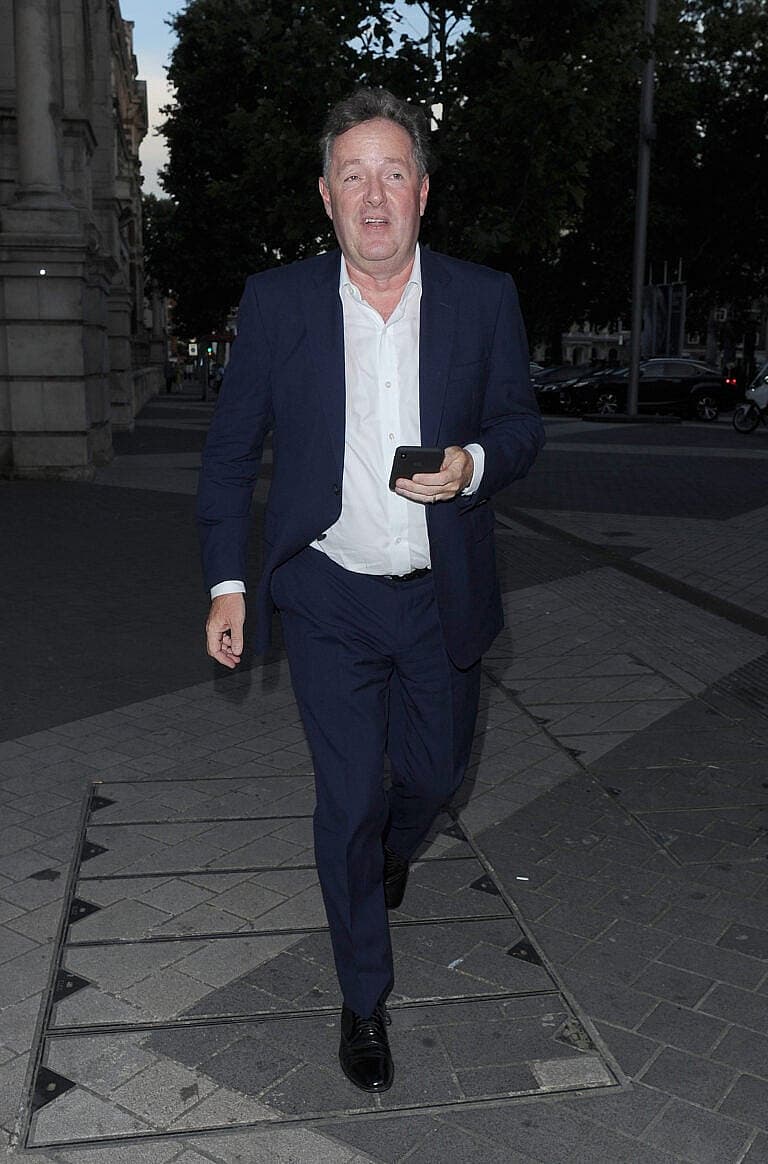 Piers Morgan Celebrities attend the SYCO Summer Party, held at the Victoria & Albert Museum