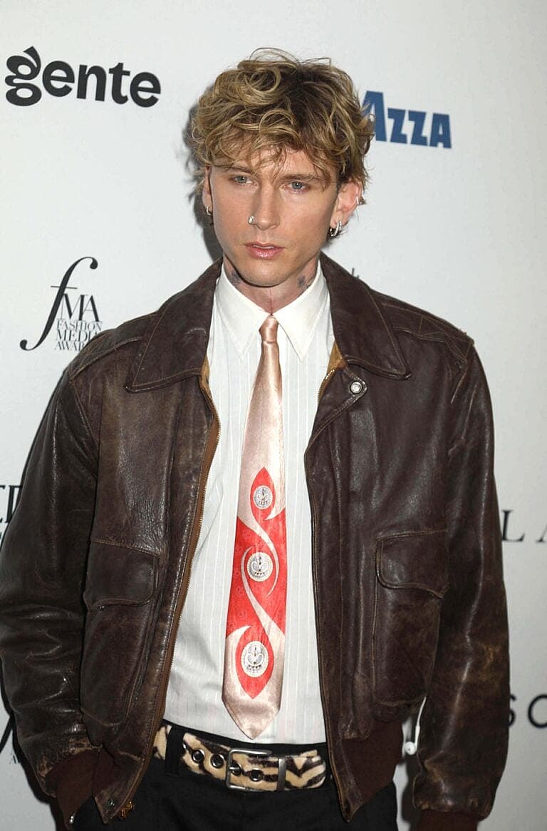 mgk at Daily Front Row's 12th Annual Fashion Media Awards