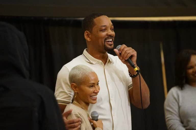 Will Smith shows support for wife Jada Pinkett Smith with surprise appearance at book tour stop in Baltimore