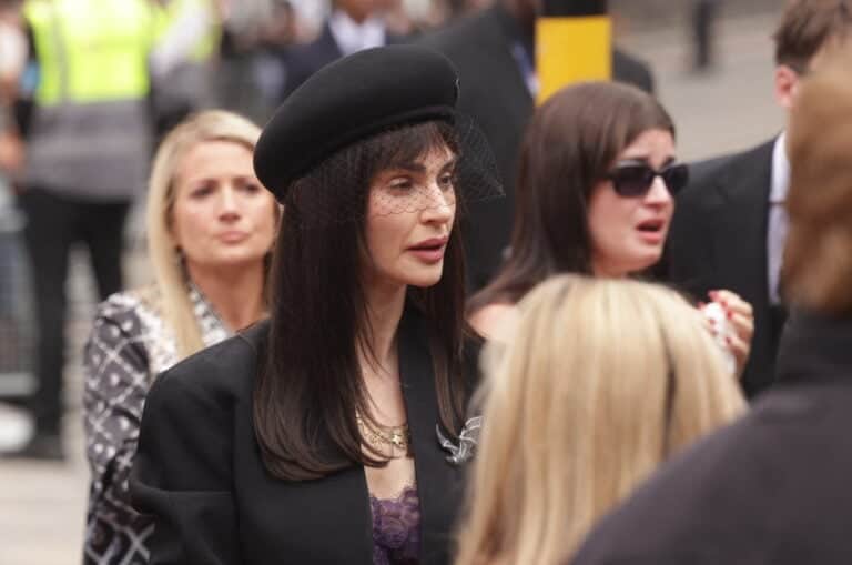 Aimee Osbourne at Ozzy Osbourne's Funeral