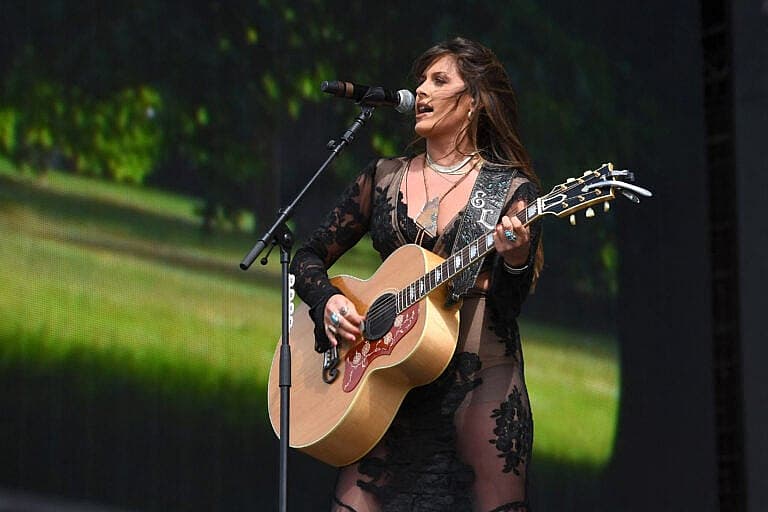 Ella Langley performing at British Summertime 2024
