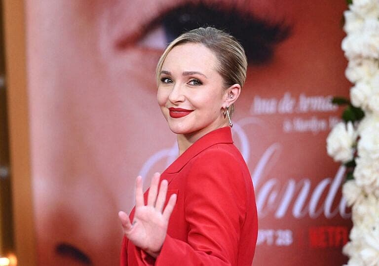 Hayden Panettiere at Blonde premiere