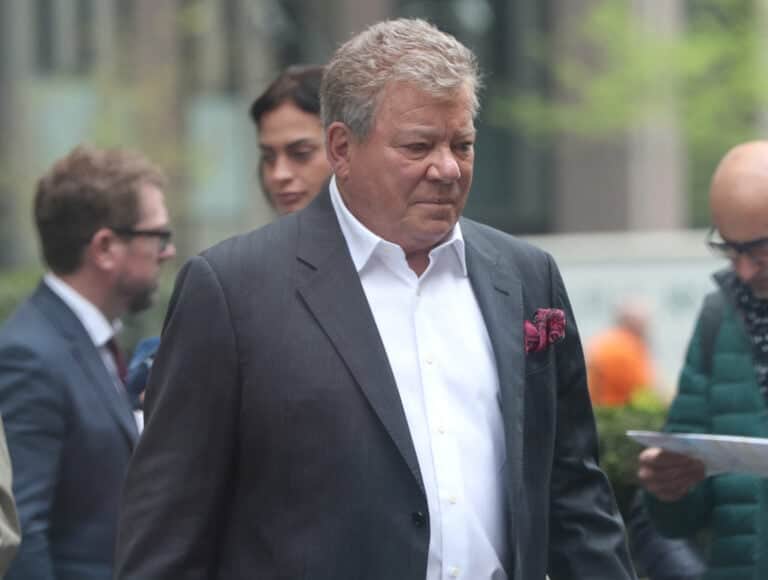 William Shatner spotted in New York