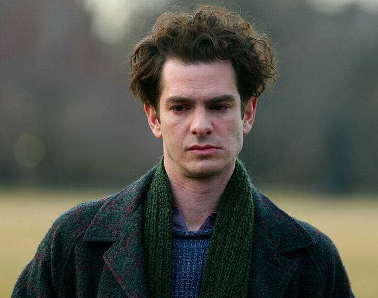 Andrew Garfield filming 